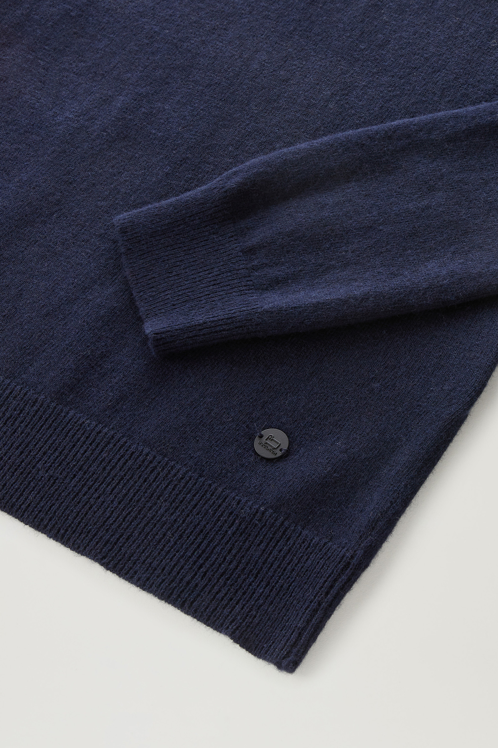 Maglione a collo alto in misto lana blu photo 7 | Woolrich
