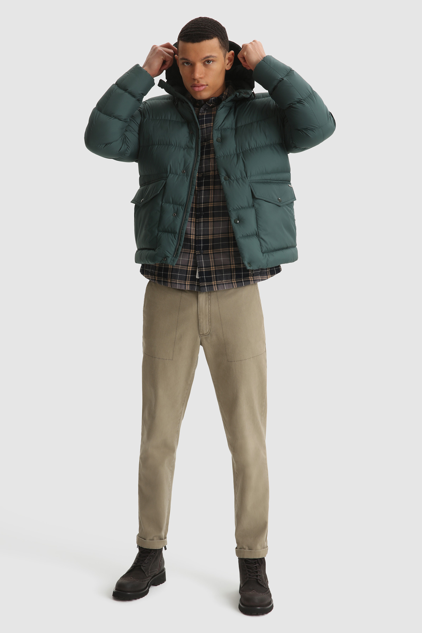 Sierra padded Jacket with removable hood