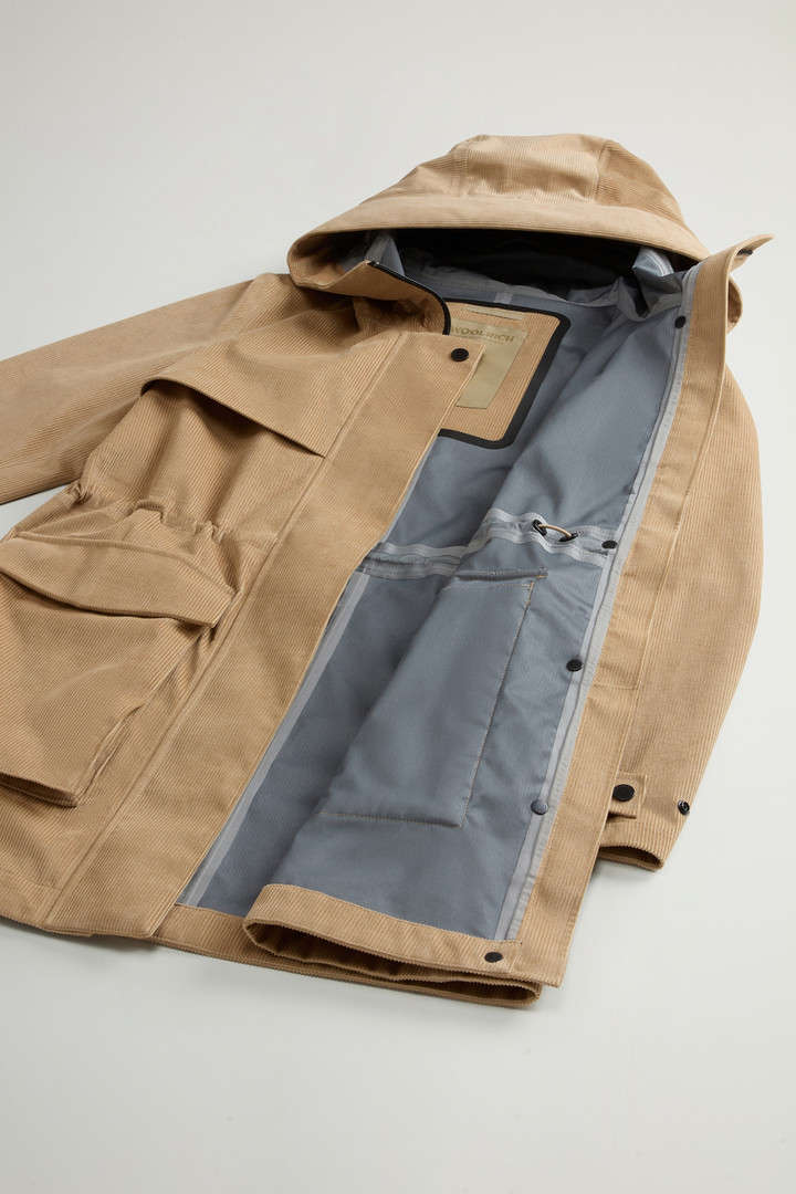 Parka 3-en-1 en velours côtelé à trois couches Beige photo 10 | Woolrich