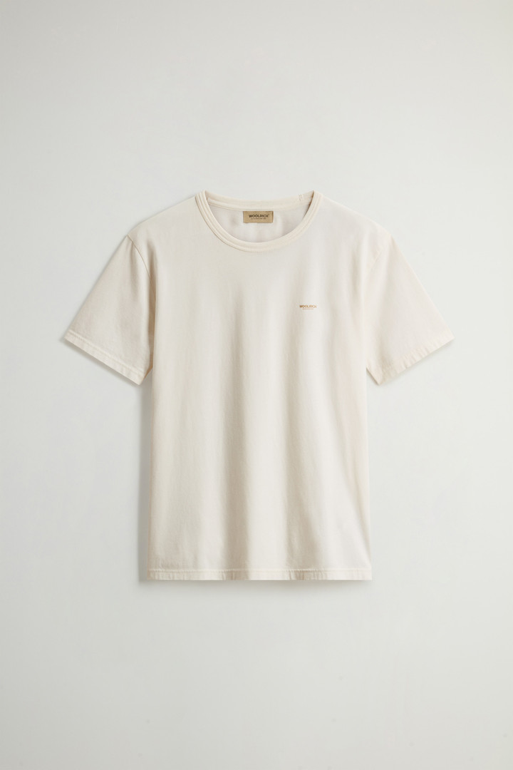 T-shirt in puro cotone Bianco photo 5 | Woolrich