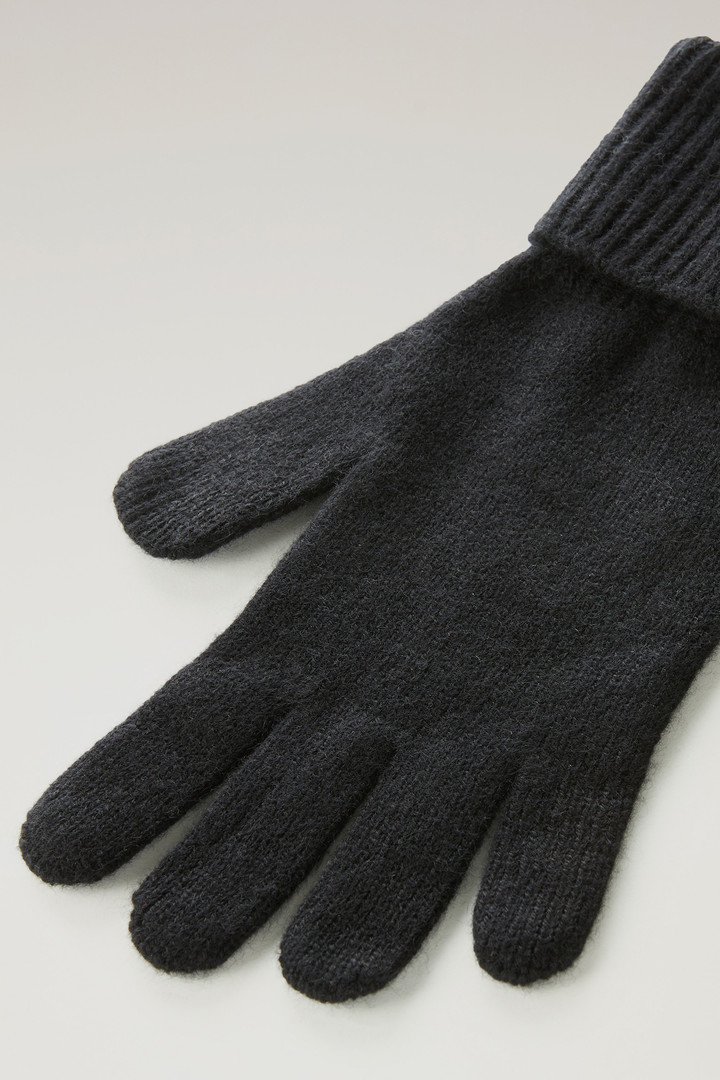 Handschuhe aus reinem Kaschmir Schwarz photo 2 | Woolrich