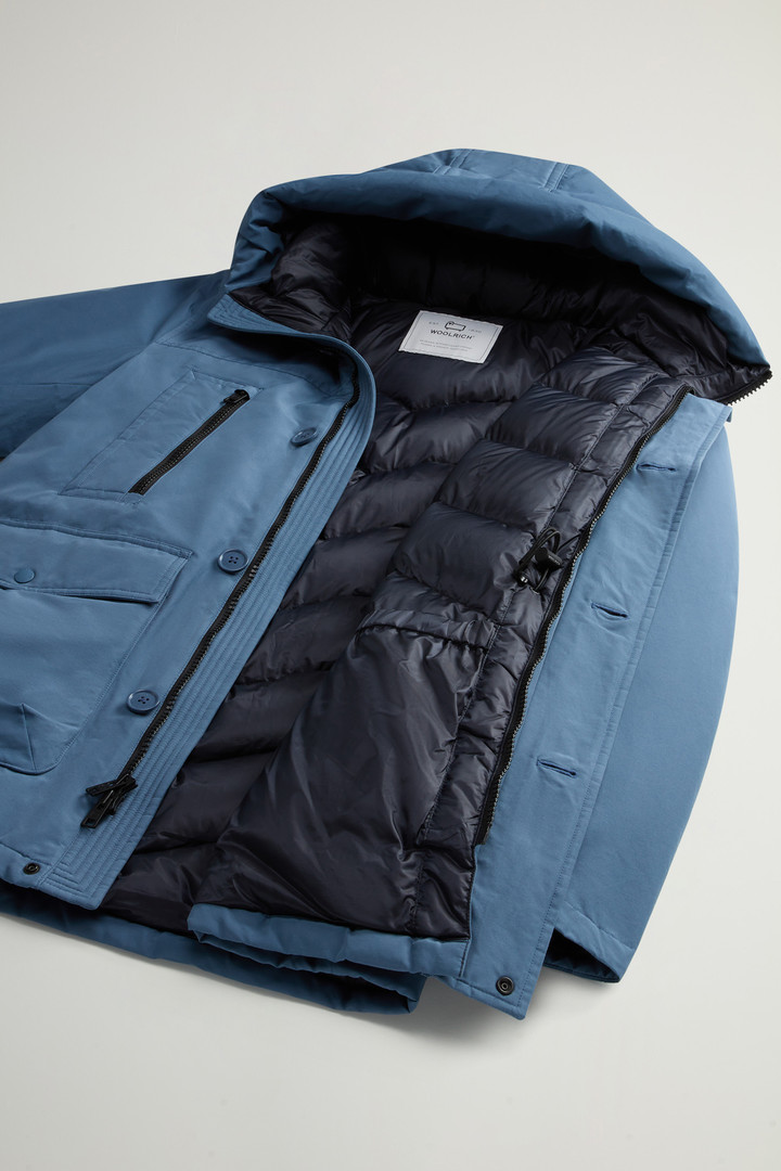 Arctic Parka Evolution aus Ramar Cloth Blau photo 11 | Woolrich