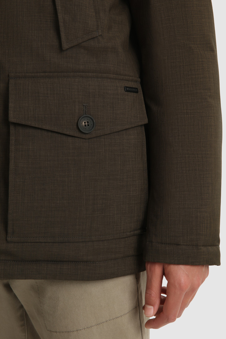 Parka City en tissu haute performance effet laine