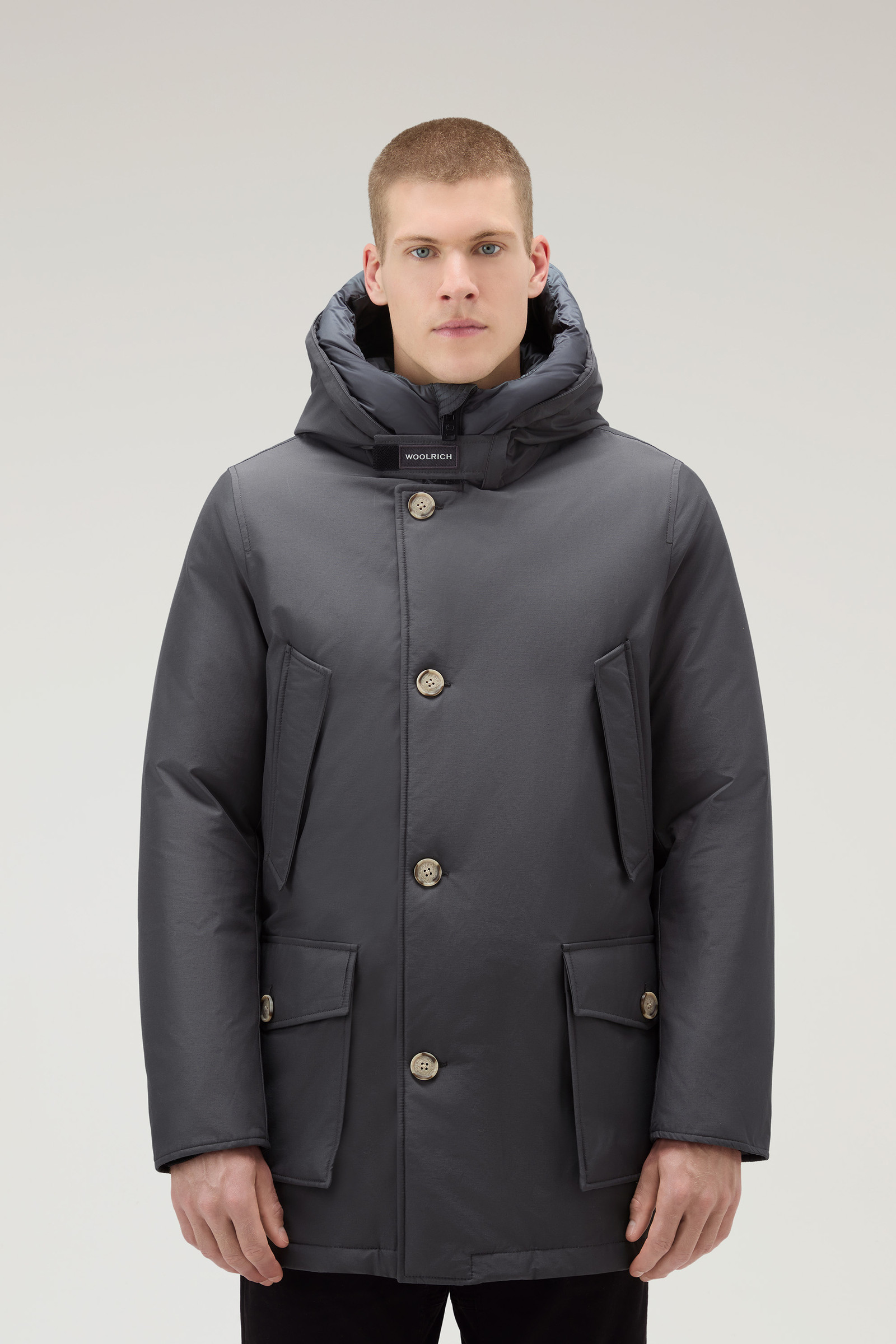 Arctic Parka in Ramar Cloth Grey | Woolrich USA