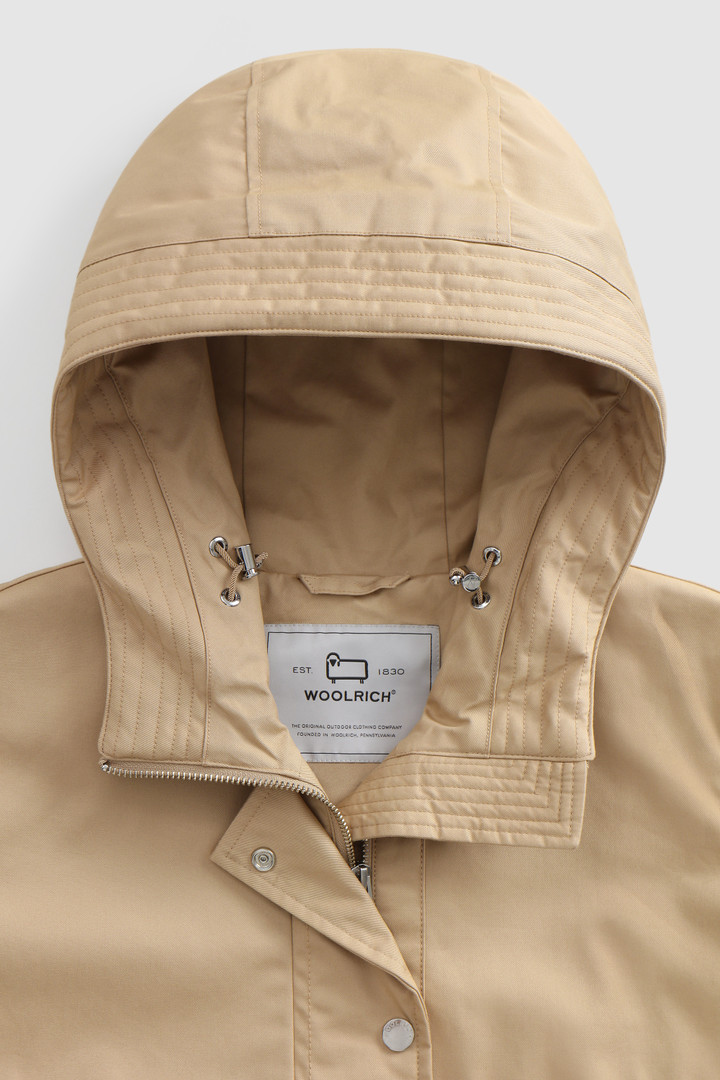 Parka légère Havice avec doublure à carreaux imprimés beige photo 5 | Woolrich