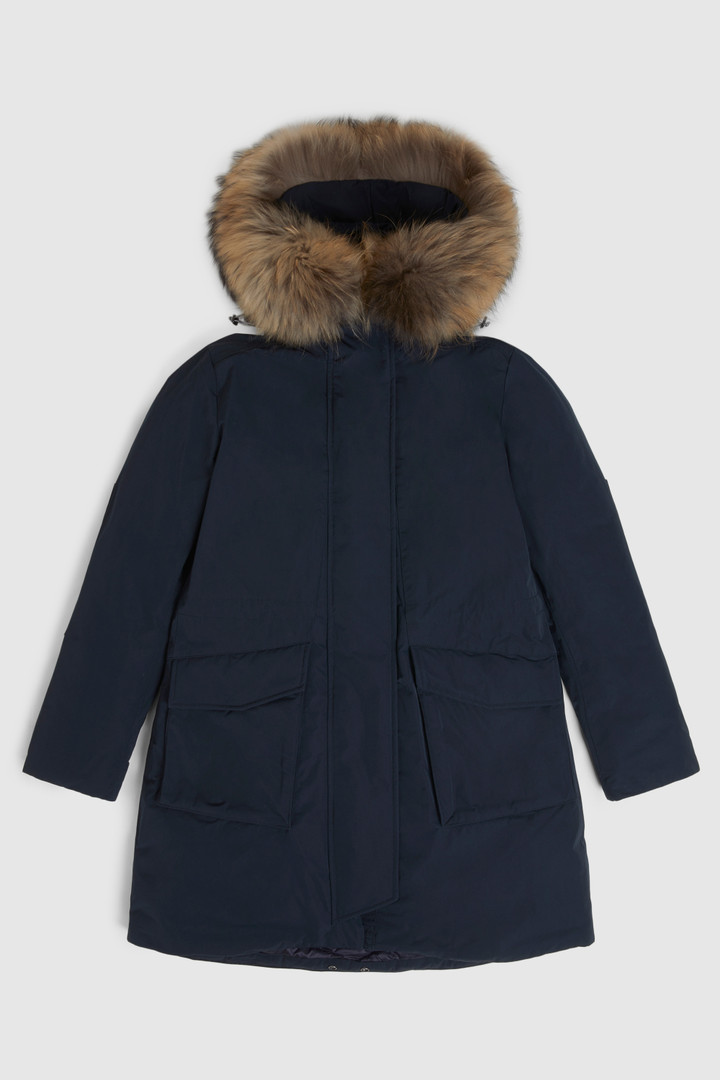 Parka Military en fourrure de viverrin