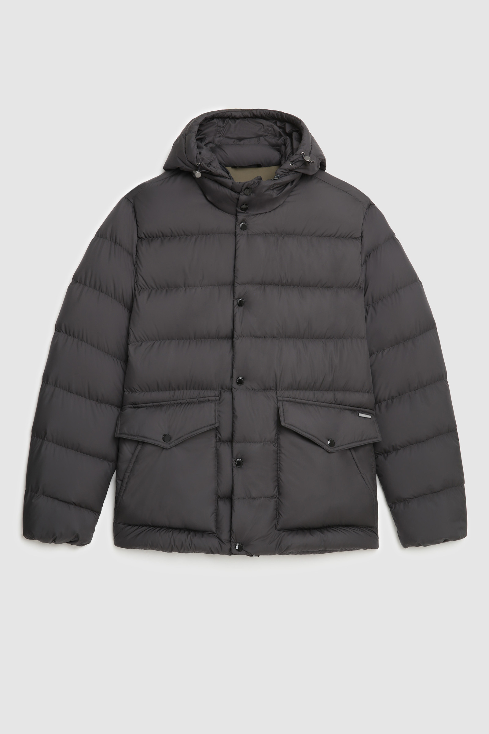 Sierra Padded Jacket with Removable Hood Black photo 7 | Woolrich