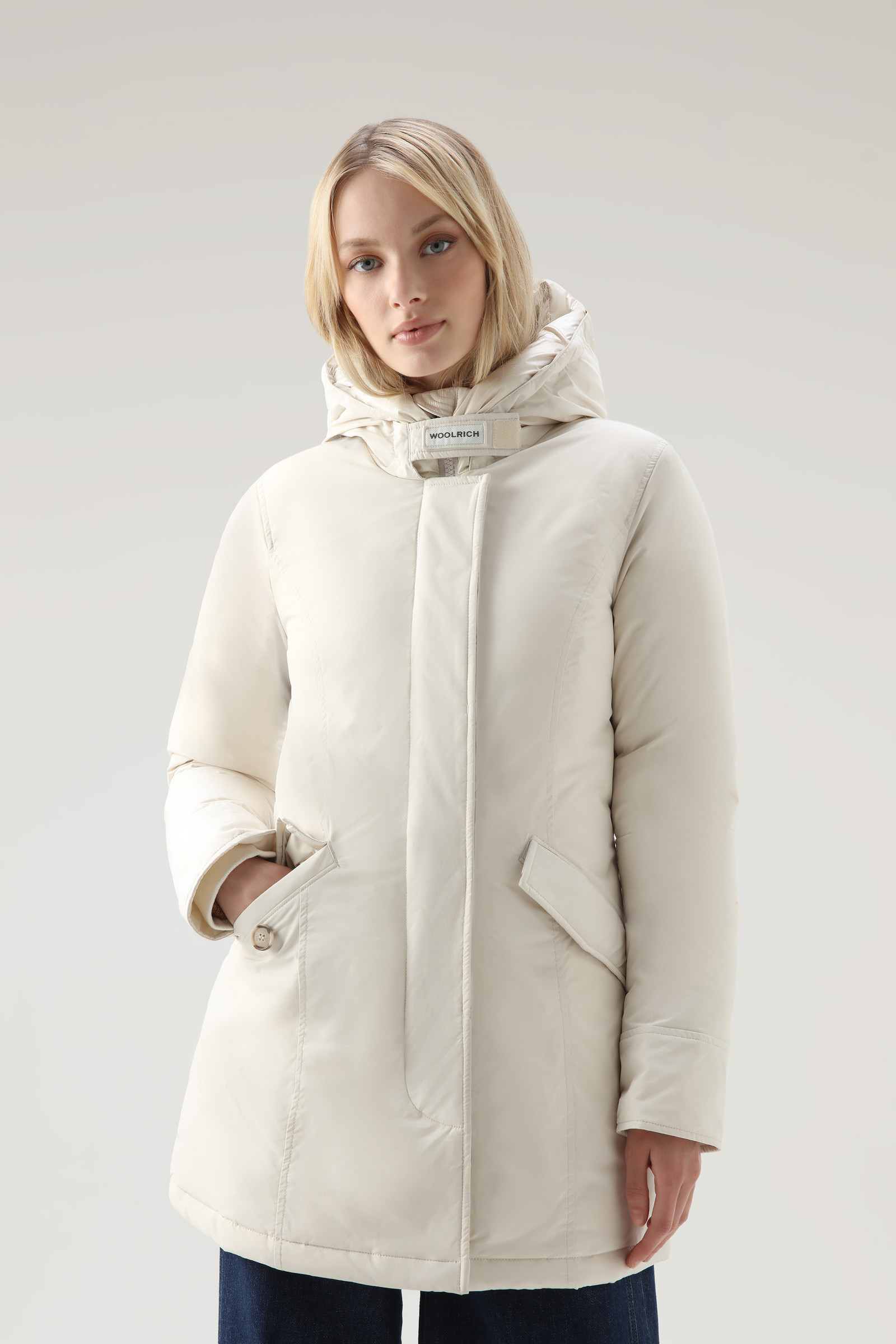 Taille Joseph Banks In zoomen Women's Arctic Parka in Urban Touch White | Woolrich USA