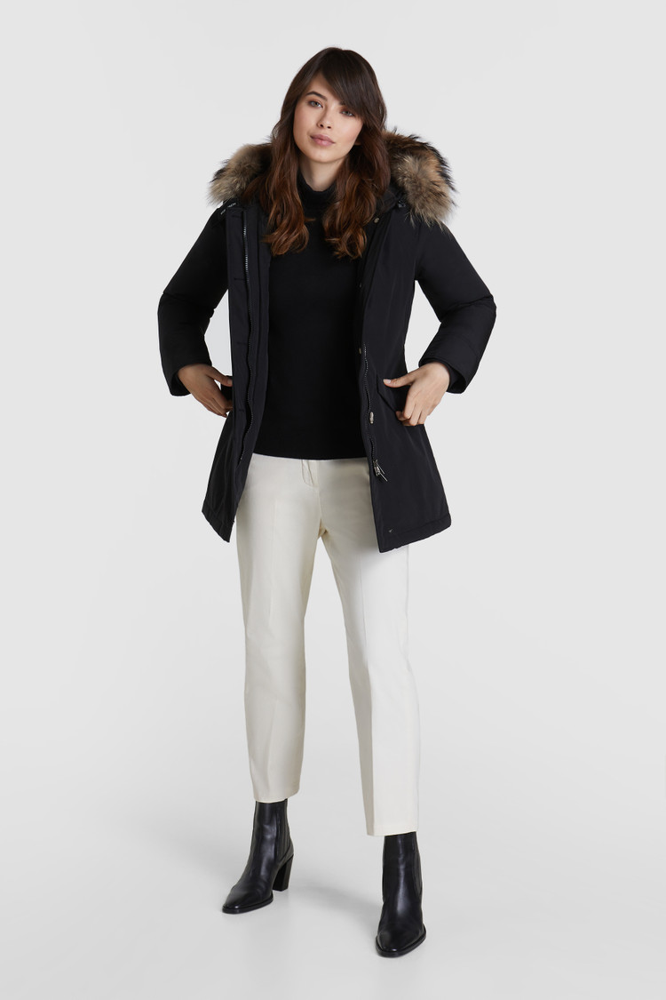 Parka Arctic en fourrure de viverrin