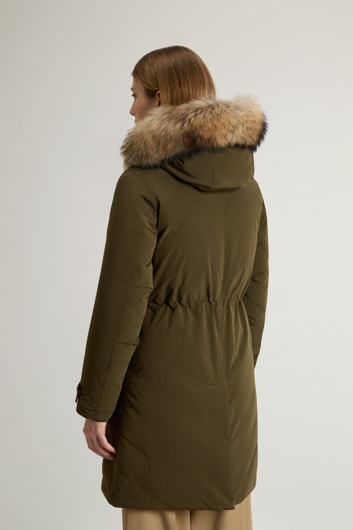 GRACE FUR PARKA Green photo 3 | Woolrich