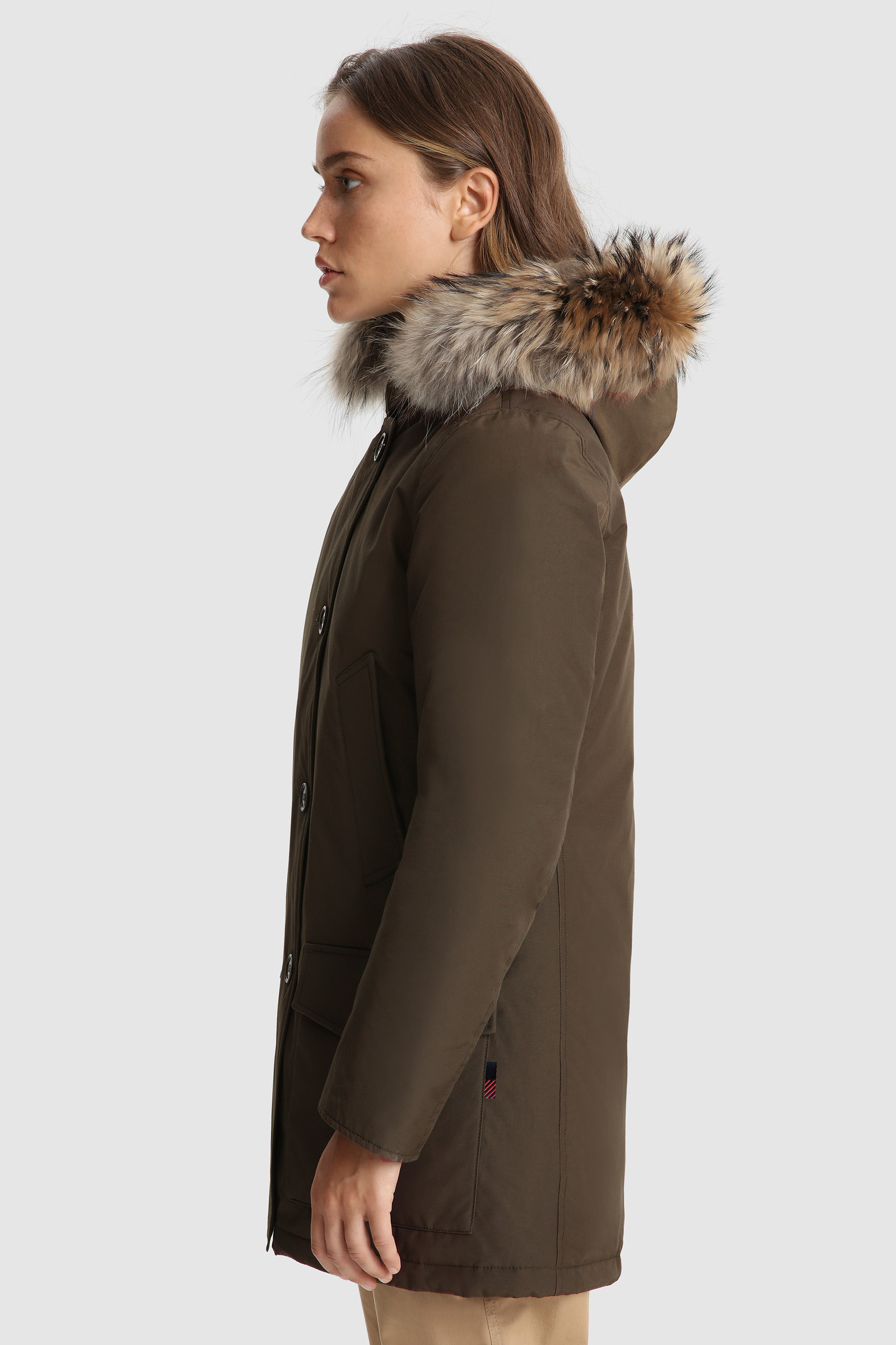Authentic Arctic Parka with Removable Fur Green photo 3 | Woolrich