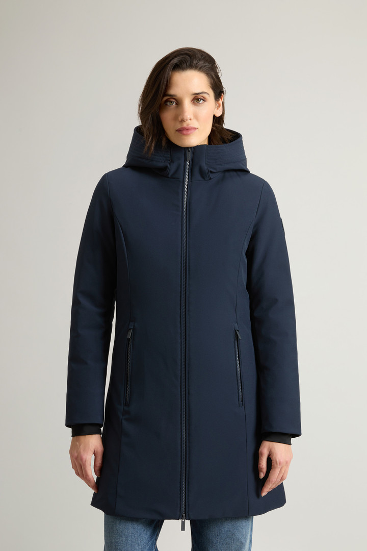 Firth Parka aus Tech Softshell Blau photo 1 | Woolrich