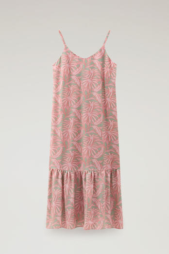 Dress with Tropical Print Pink | Woolrich