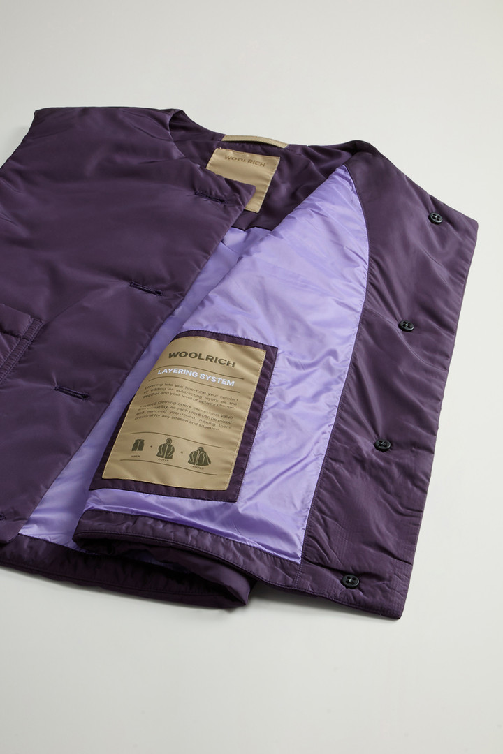 Crewneck Nylon Vest Purple photo 9 | Woolrich
