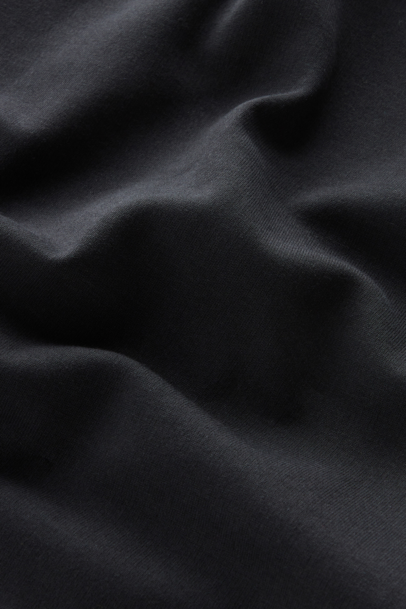 Interlock Sweatshirt in Stretch Cotton Blend Black photo 9 | Woolrich