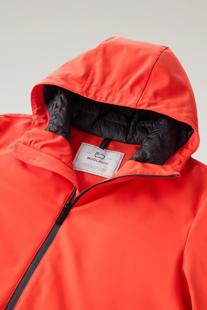 Giacca Pacific in Tech Softshell Arancione photo 6 | Woolrich
