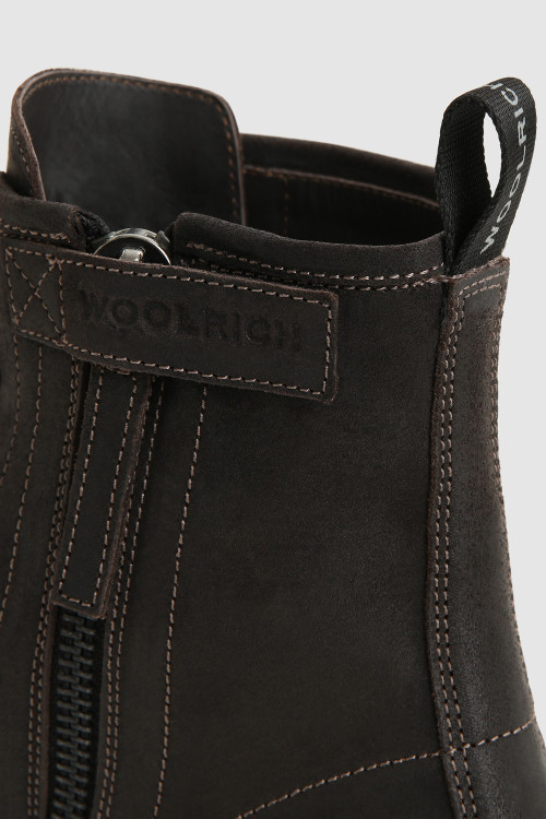 Botas Work de ante engrasado marrón photo 2 | Woolrich
