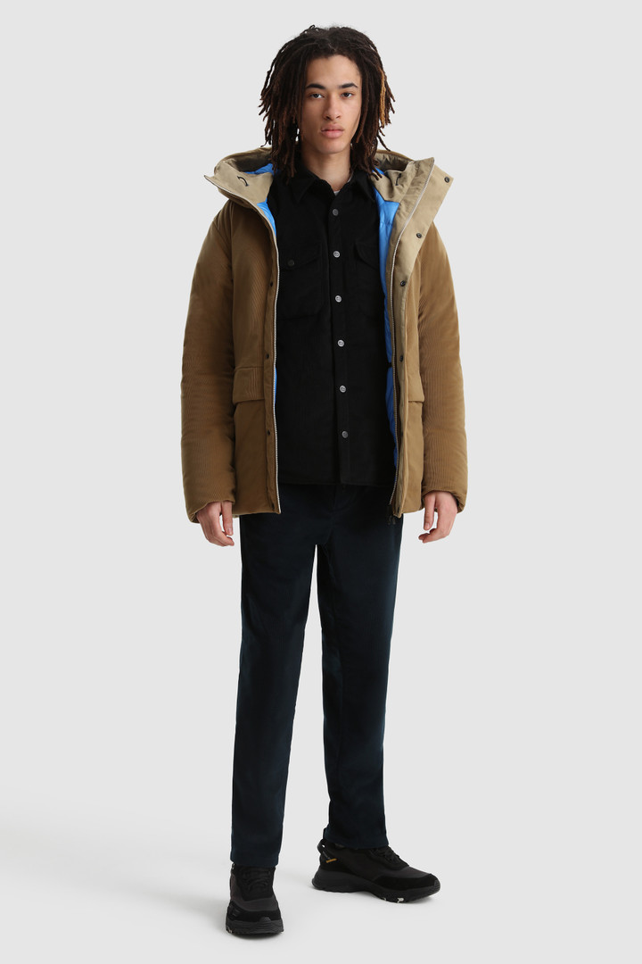 GORE-TEX corduroy puffy down Parka