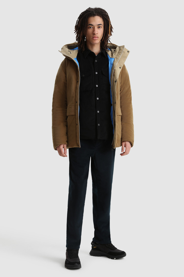 GORE-TEX corduroy puffy down Parka