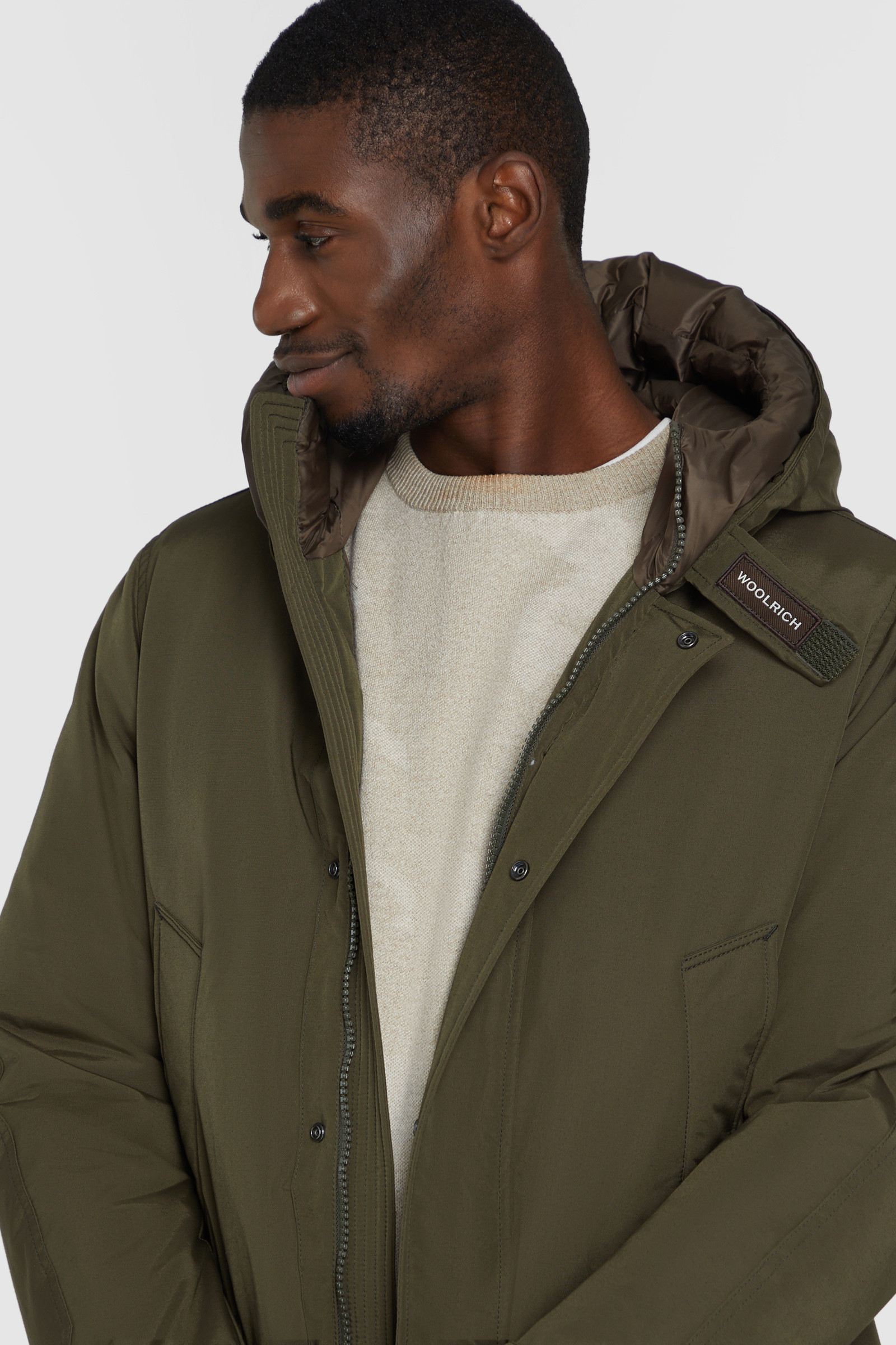Polar Parka met hoge kraag