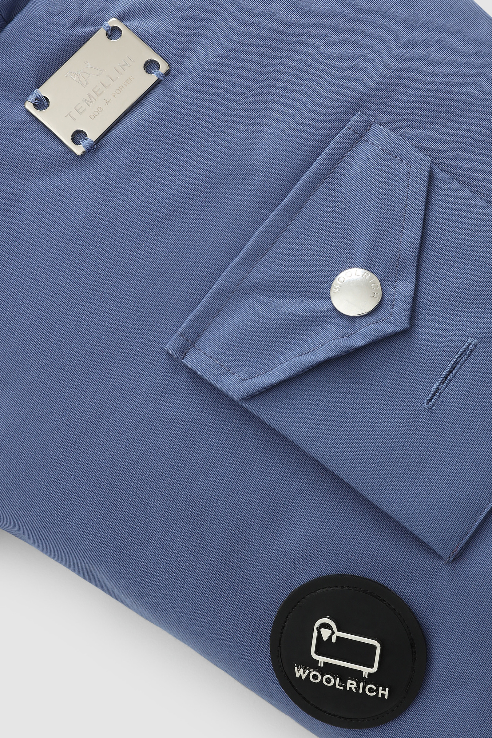 Temellini / Woolrich Small Dog Parka Blue photo 8 | Woolrich