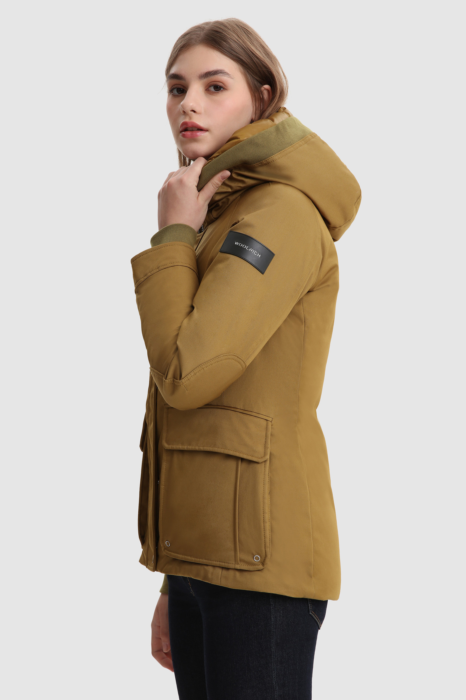 Yetna Parka con cordón ajustable