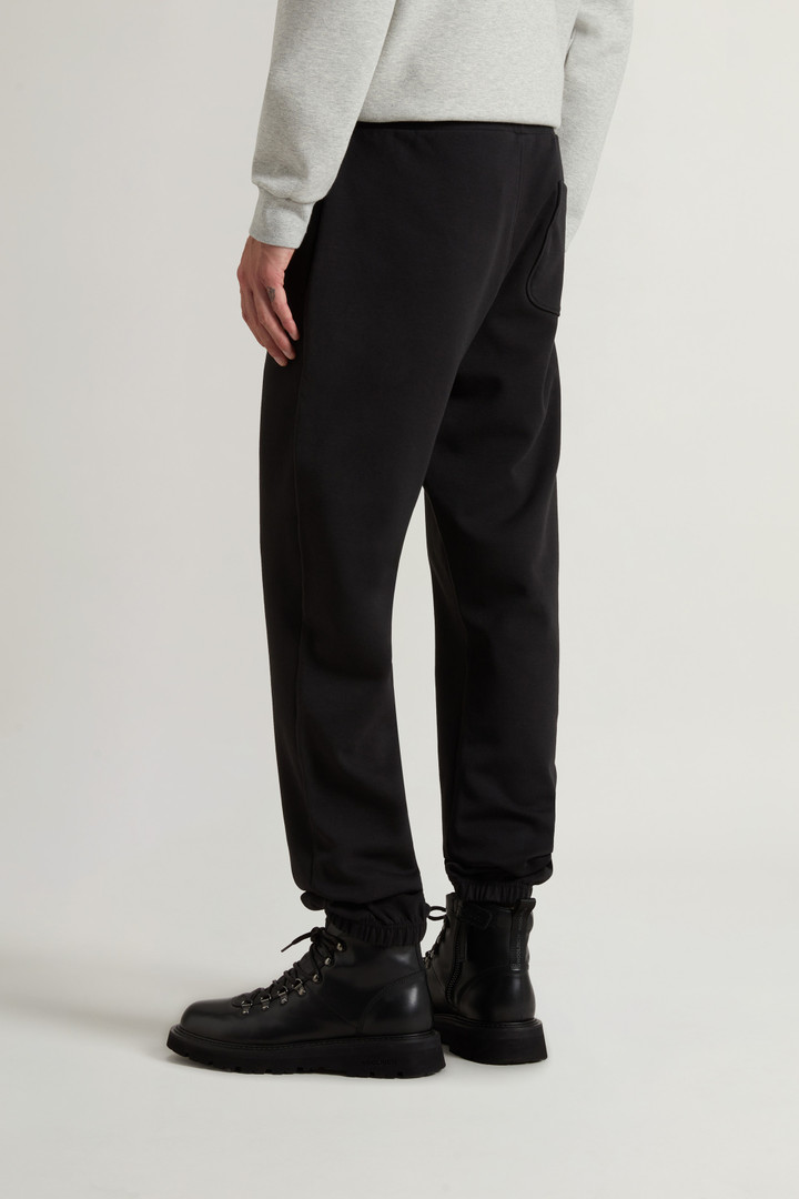 Pants in Cotton-Blend Interlock Black photo 2 | Woolrich