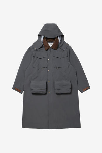Wasserdichter Mantel Fishing aus GORE-TEX Grau | Woolrich