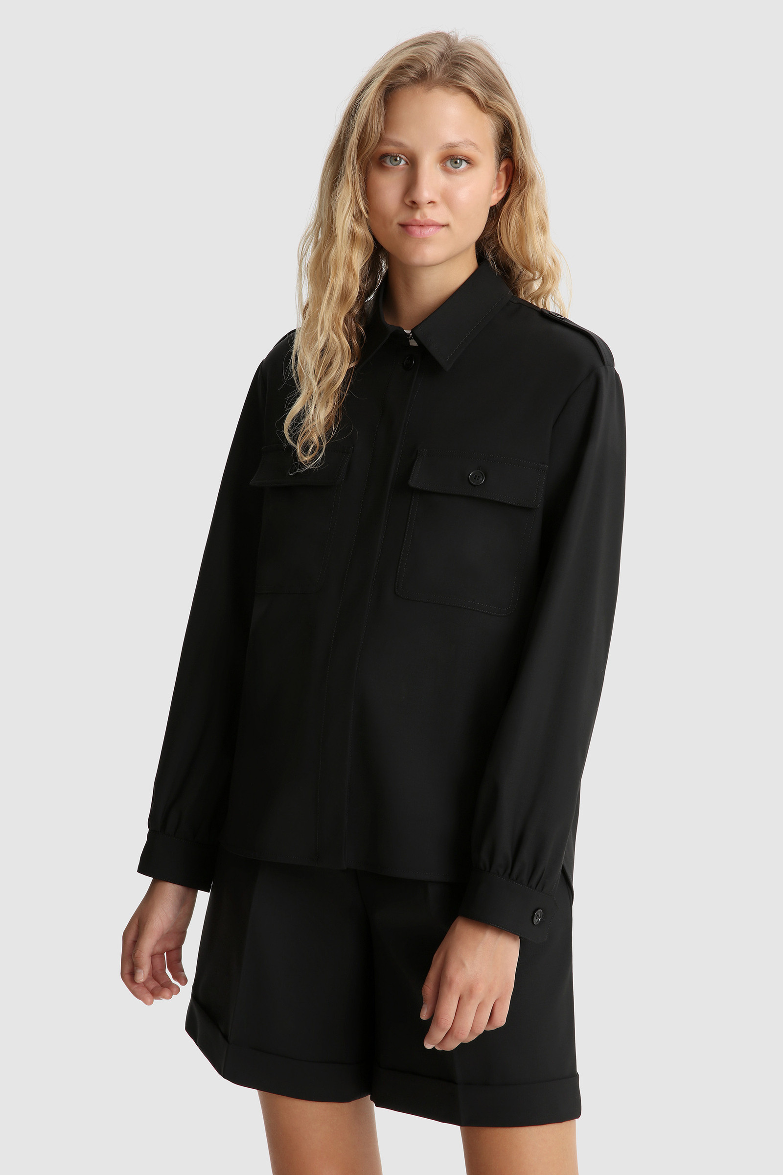 Merino cool wool Overshirt