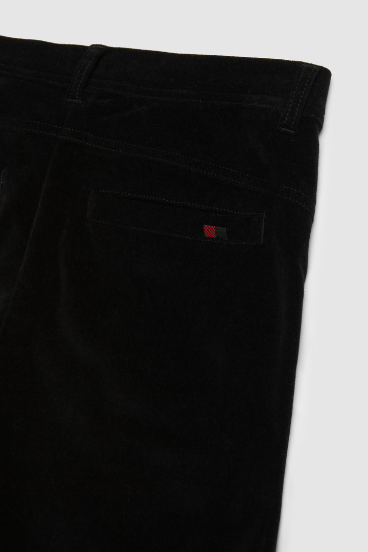 Stretchfluwelen broek