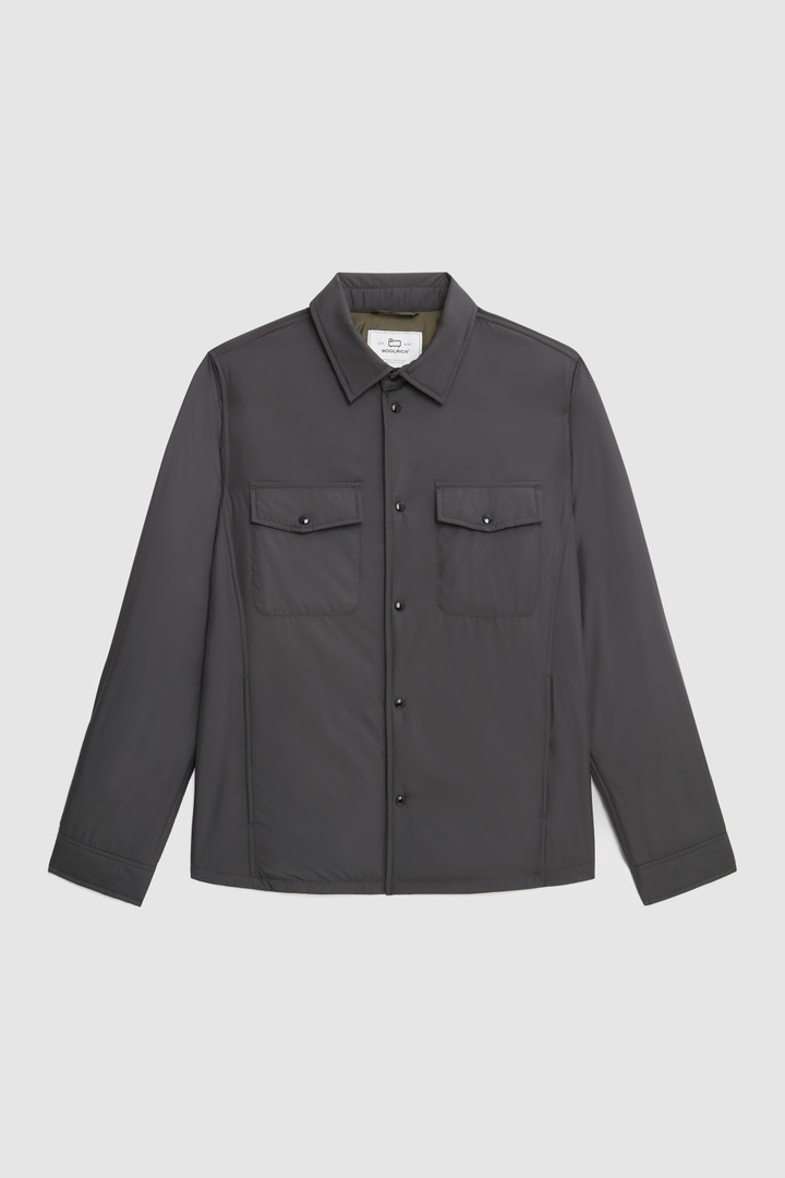Giacca camicia Alaskan in microfibra con imbottitura PrimaLoft® nero photo 7 | Woolrich