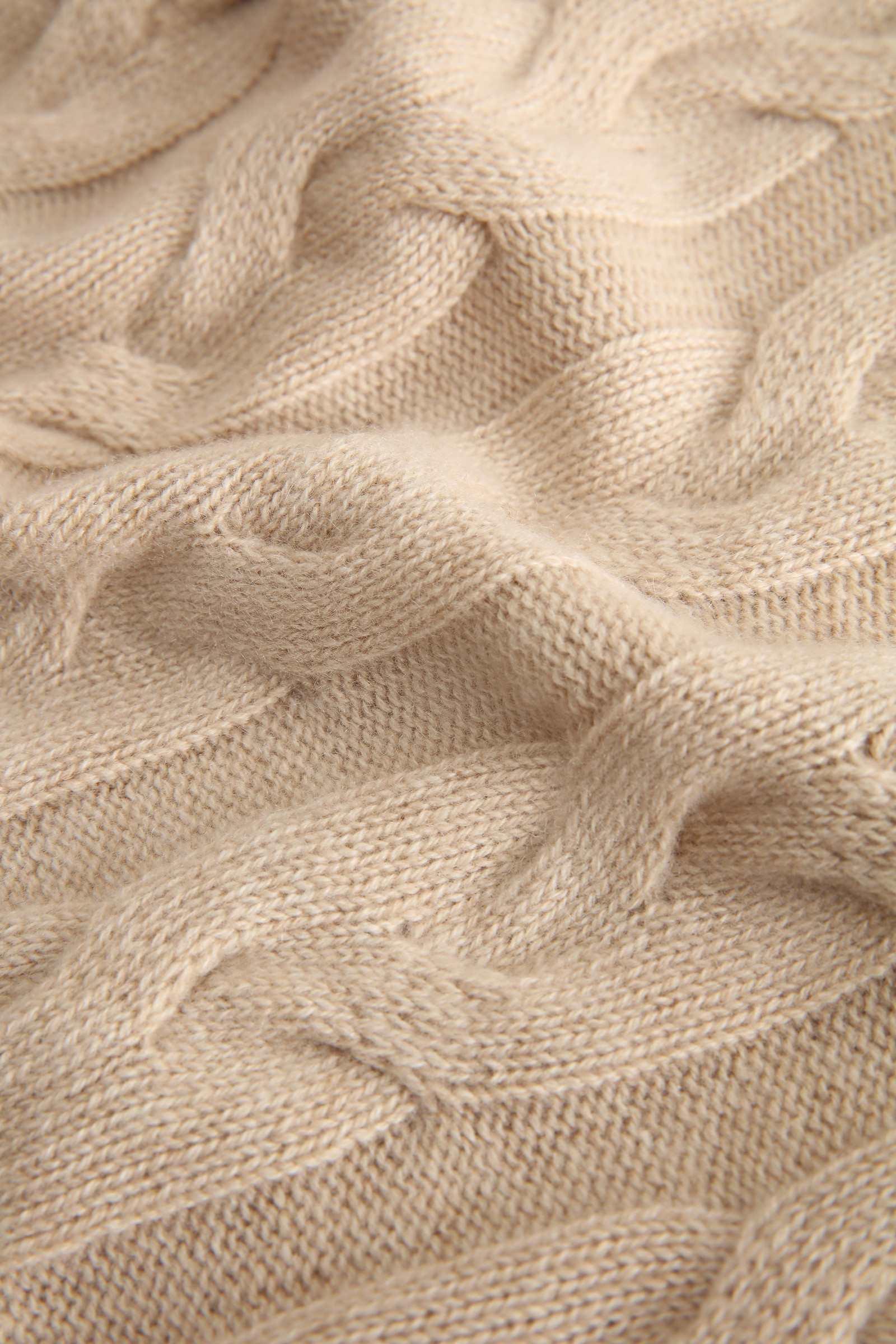 Cashmere Turtleneck Sweater Beige photo 8 | Woolrich