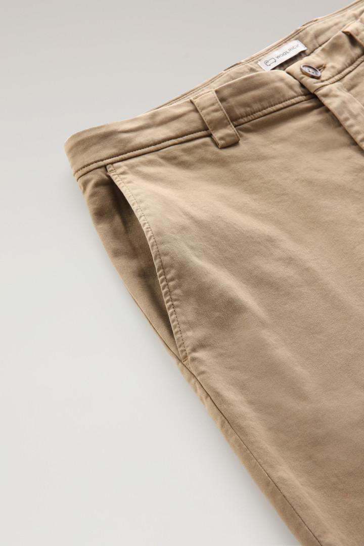 Stretch Cotton Chino Pants Beige photo 5 | Woolrich