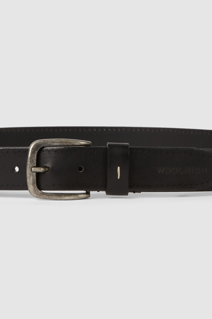 Ceinture en cuir texturé