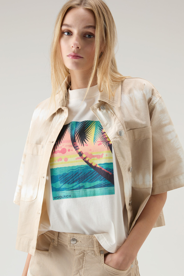 GRAPHIC T-SHIRT White photo 4 | Woolrich