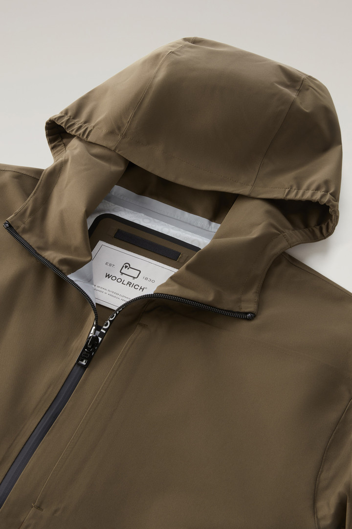 Waterproof Pacific Hooded Jacket Green photo 2 | Woolrich