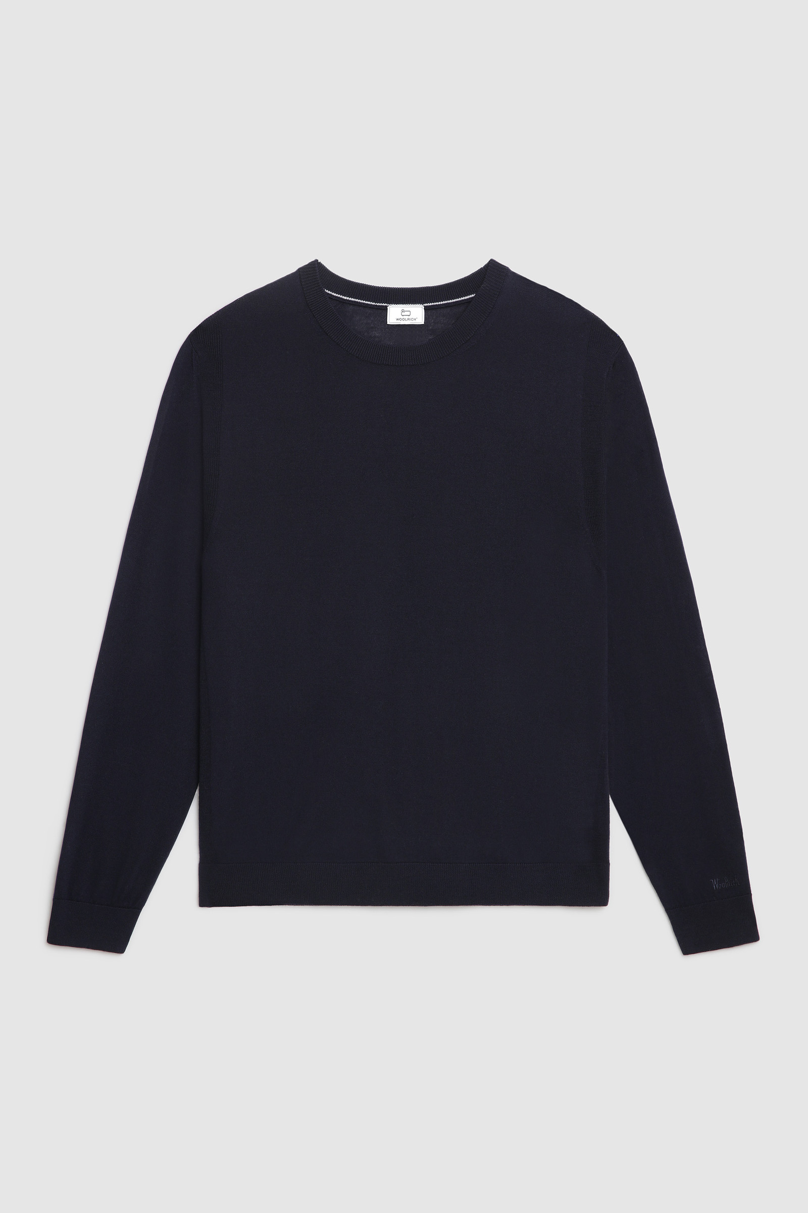 Crewneck Sweater in extra fine Merino wool