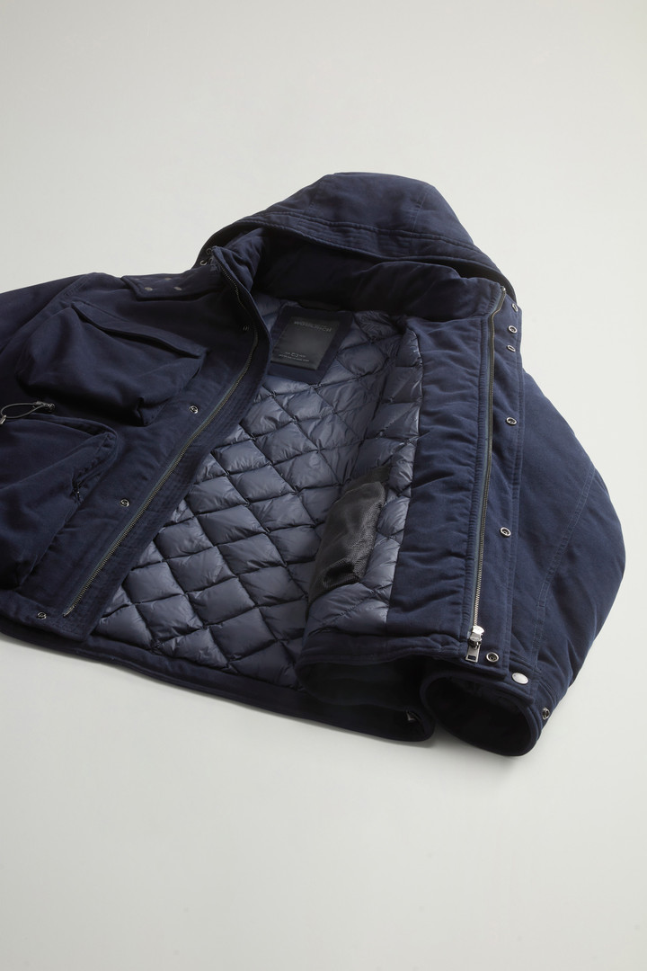 Veste en coton élastique by Todd Snyder Bleu photo 10 | Woolrich