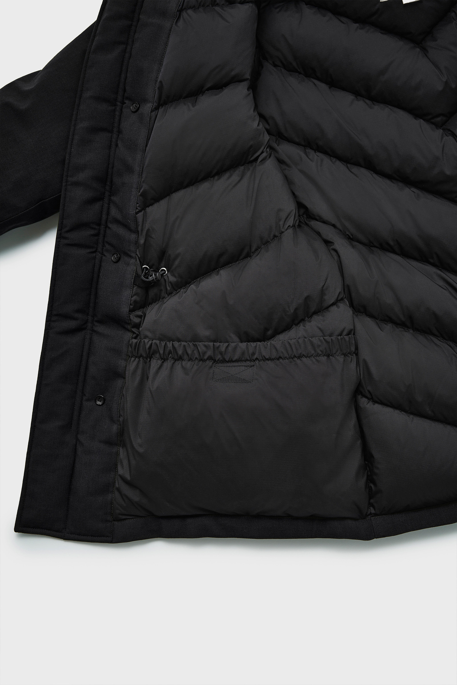 Future Arctic Parka con fibre bio-derivate Brewed Protein nero photo 6 | Woolrich