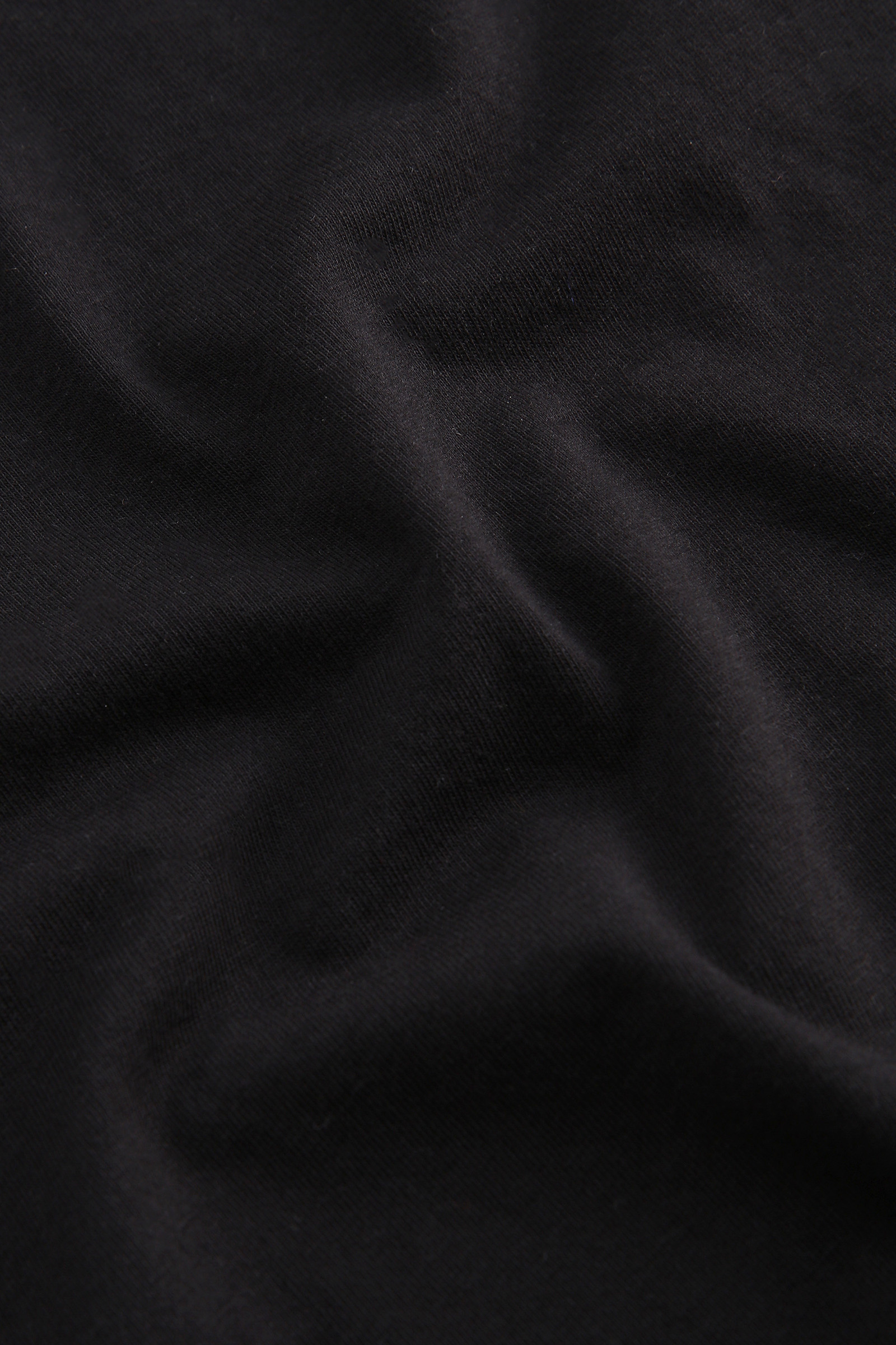 Macro Logo T-Shirt Black photo 7 | Woolrich