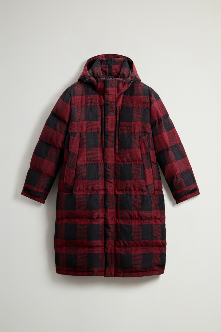 Quilted Check Parka in Olmetex Nylon by Todd Snyder Multicolor photo 6 | Woolrich