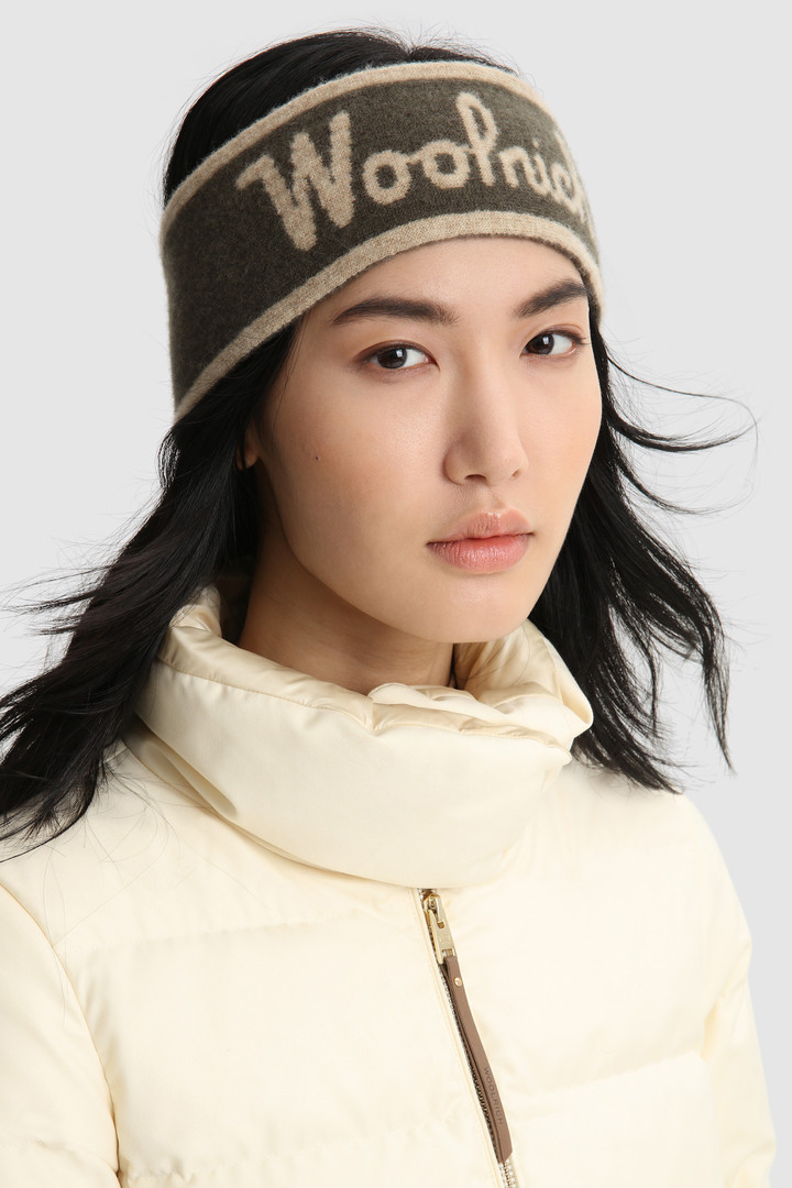 Wool Headband with logo
