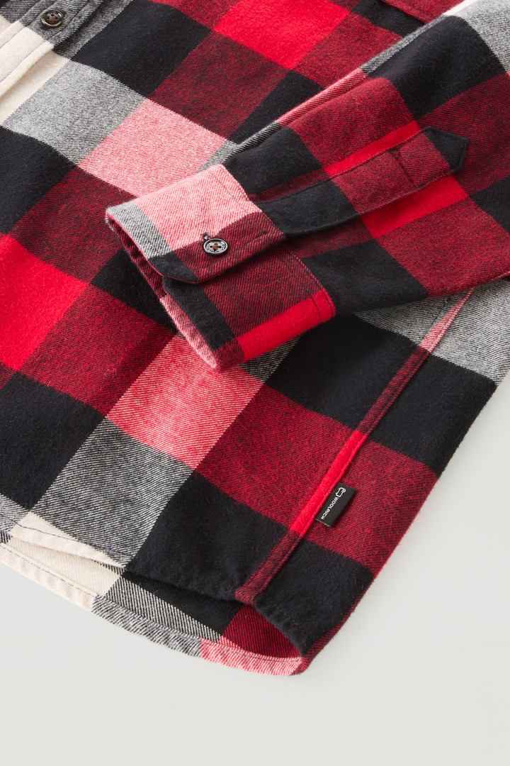 Karoshirt aus Flanell Rot photo 3 | Woolrich