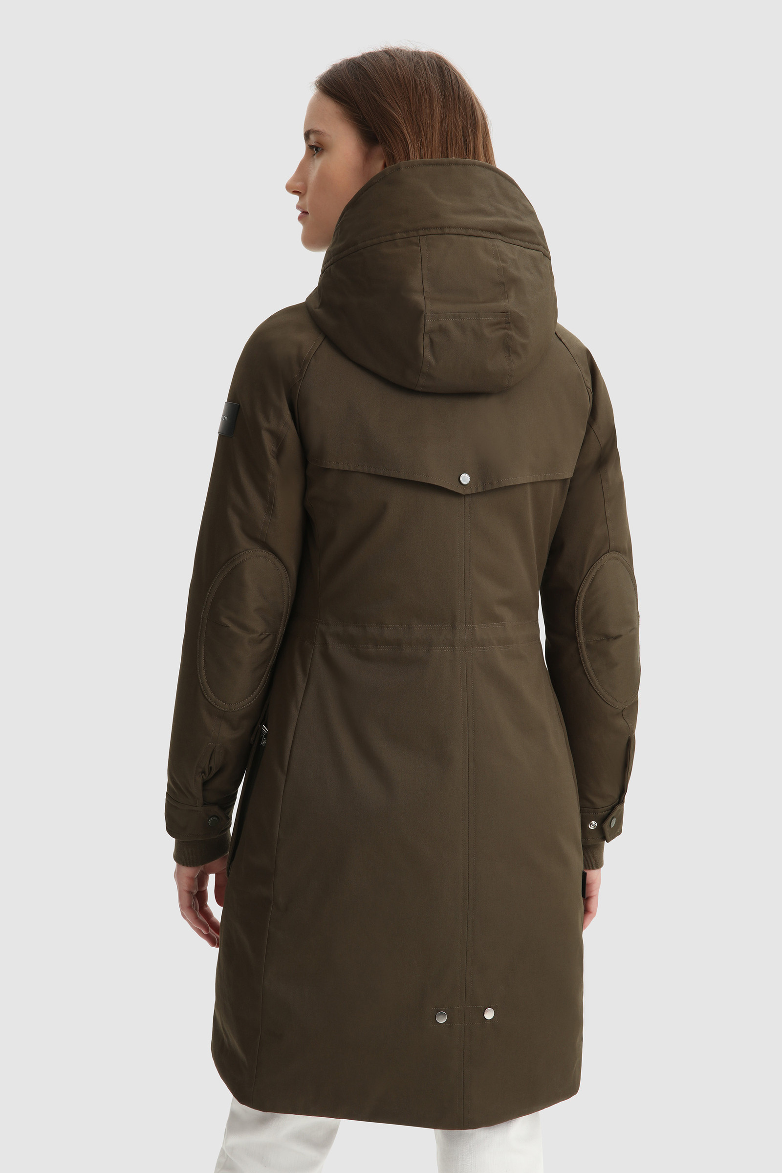 Yetna Long Parka with Removable Fur Green photo 4 | Woolrich