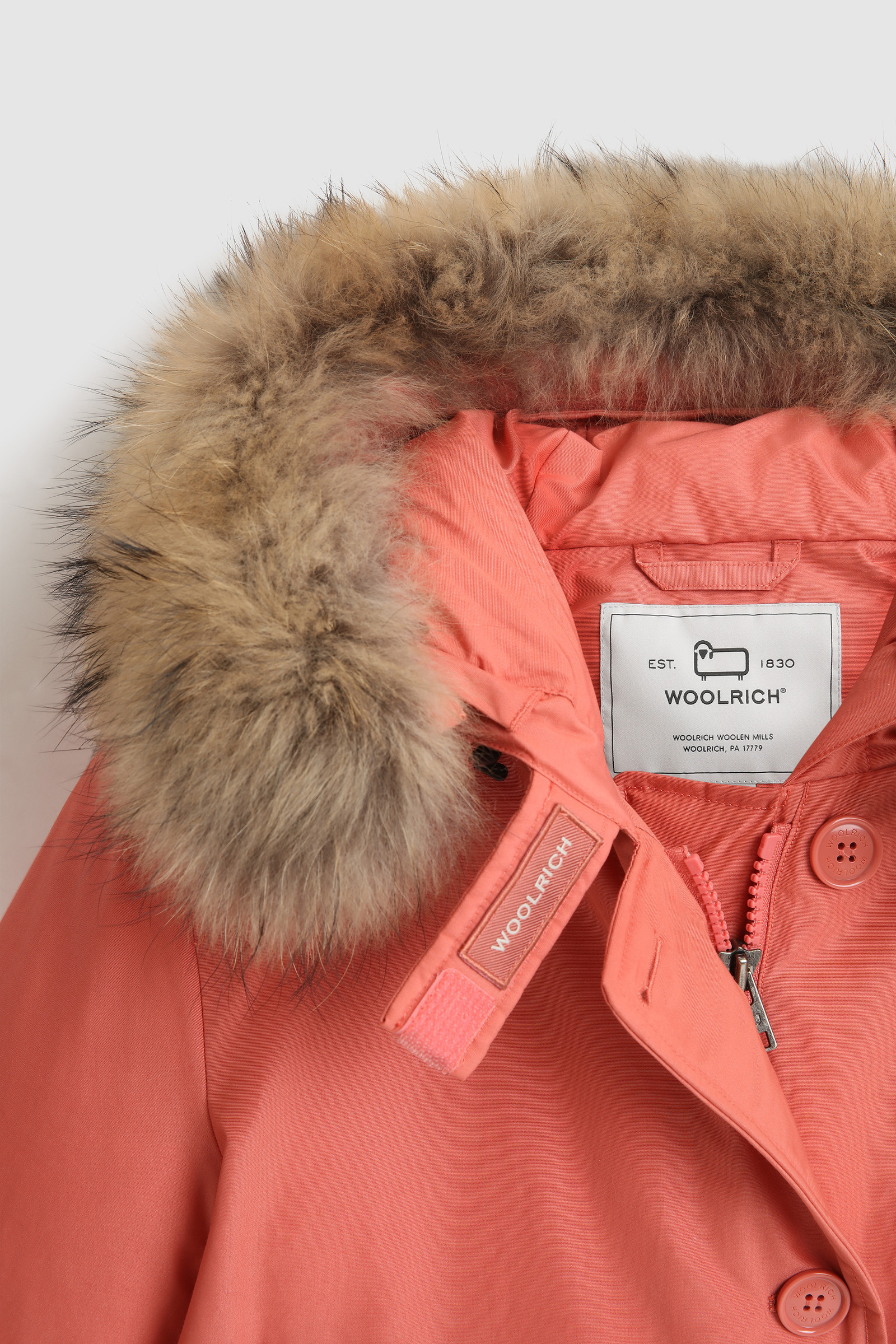 Authentic Arctic Parka with Removable Fur Pink photo 8 | Woolrich