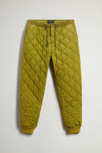 Stepphose aus Ripstop-Nylon-Ciré by Todd Snyder Gelb photo 1 | Woolrich