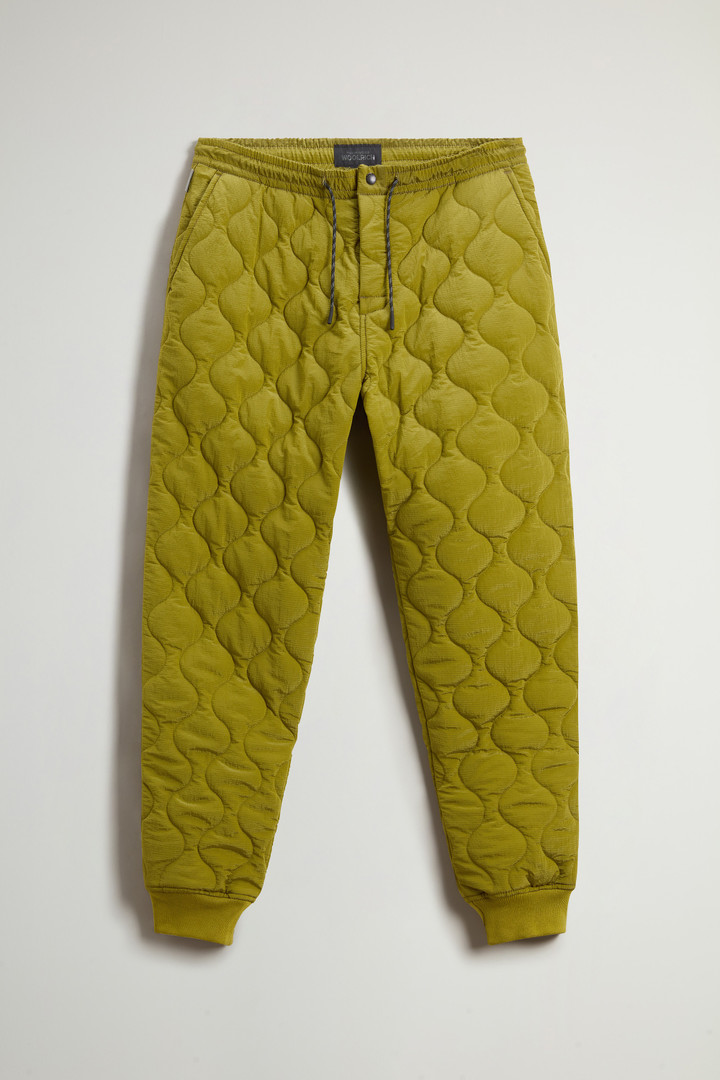 Woolrich Men s Quilted Pants Green Casual Pants