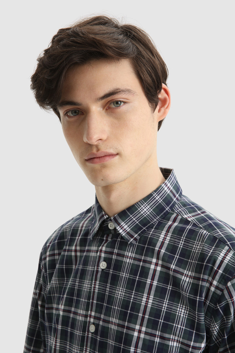 Cotton Poplin yarn dyed Shirt