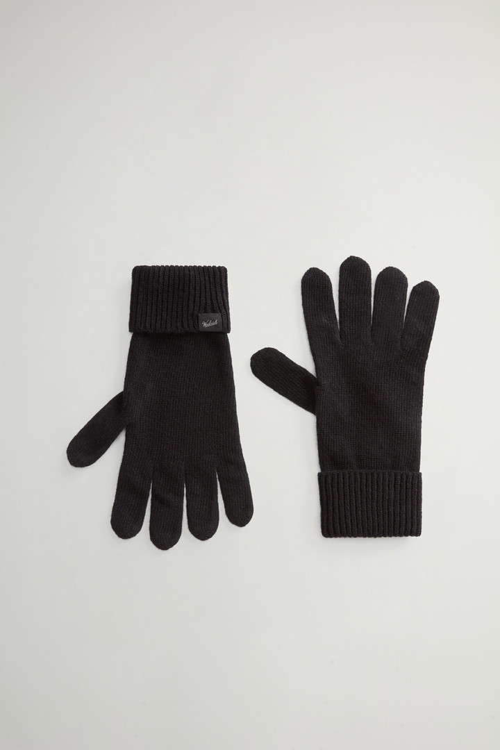 Gants en laine mélangée Noir photo 2 | Woolrich
