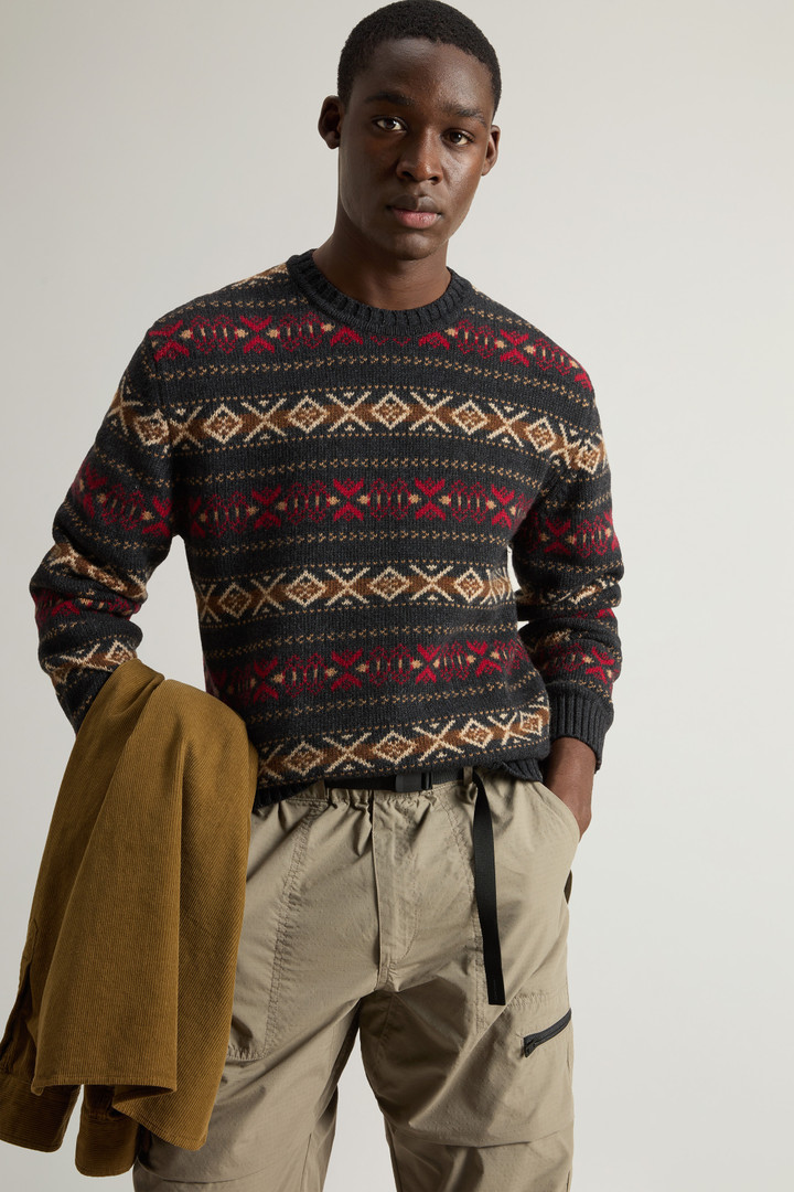 MERINOS FAIRISLE CREWNECK Multicolor photo 4 | Woolrich